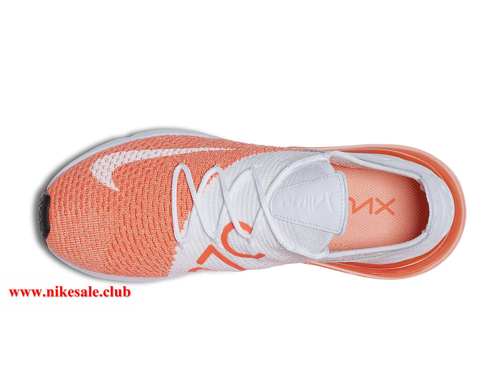 nike air max 270 flyknit femme orange