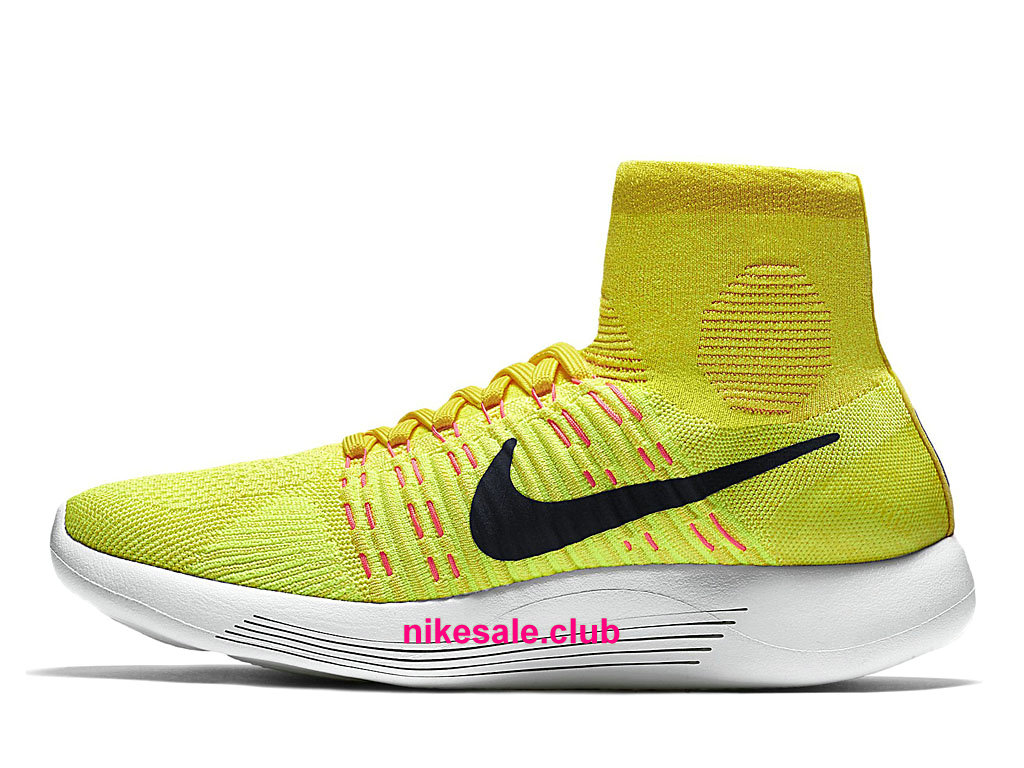 nike flyknit homme jaune